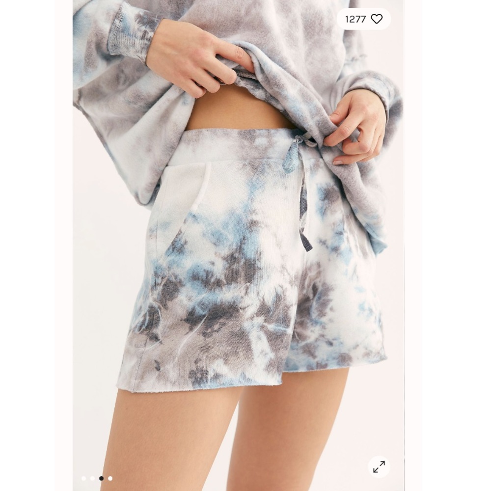 Free People Kelly Washed Set in Ocean - Picture 5 of 9